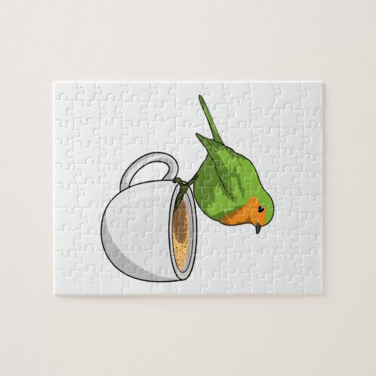 Puzzle Coupe Bird Coffee (Horizontal)