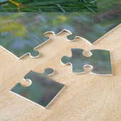 Puzzle Coupe de diamant Jaune Lily Field Conception géomé (Côté)
