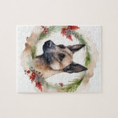 Puzzle Coupe de Fête de la couronne de Noël Malinoi (Horizontal)