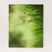 Puzzle Coupe de Fleur Jaune Bouteille Nature Photo (Vertical)