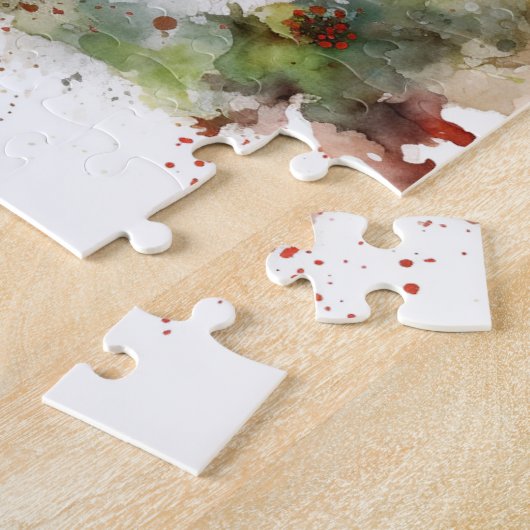 Puzzle Coupe festive de germe de Noël Havanais (Côté)