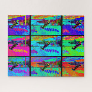 Puzzle Couper la rampe - Stunt Scooter Rider