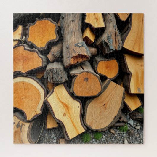 Puzzle Couper le bois (Vertical)
