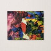 Puzzle Couple à la table du jardin par August Macke (Horizontal)