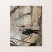 Puzzle Couple amoureux 11" x 14" (Vertical)