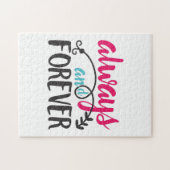 Puzzle Couple Art Toujours Et Pour Toujours (Horizontal)