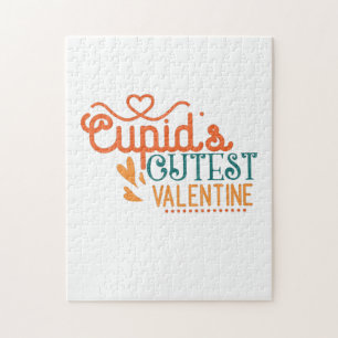Puzzle Couple Cadeau Cupid's Cutest Valentine