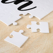 Puzzle Couple Cadeau La Plus Grande Chose Que Vous Appren (Côté)