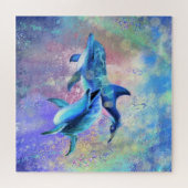 Puzzle Couple dauphin - Beau (Horizontal)