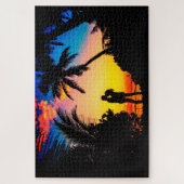 Puzzle Couple embrassant (Vertical)