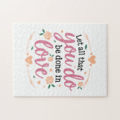 Puzzle Couple Gift Let's All That You Do (Horizontal)