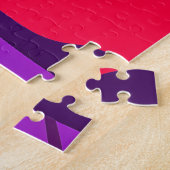 Puzzle Couple in Uniforms by a House (Côté)