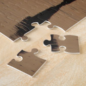 Puzzle couple sur la plage (Côté)