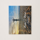 Puzzle couple sur la plage (Vertical)