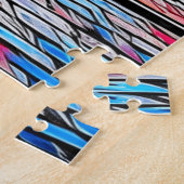 Puzzle Couple tenant les mains Urban Graffiti Art (Côté)