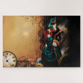 Puzzle Couple victorien Steampunk (Horizontal)