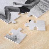 Puzzle Couples jouant avec un Beachball (Côté)