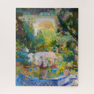 Puzzle Cour de la Casa Sorolla par Joaquin Sorolla
