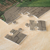 Puzzle Cour intérieure de l'Université d'Oxford (Côté)