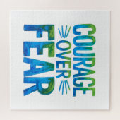 Puzzle Courage plutôt que la peur (Horizontal)