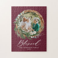 Courbe feuillue moderne stylisée écriture bénite