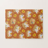 Puzzle Coureur de table de Pâques (Horizontal)