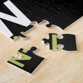 Puzzle Coureur d'hiver - Courir est neige beaucoup amusan (Côté)