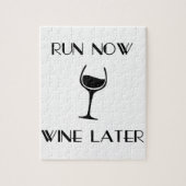 Puzzle Courez maintenant le vin plus tard (Vertical)