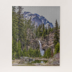 Puzzle Courir Eagle Falls dans Glacier - 676 pièce Jigsaw