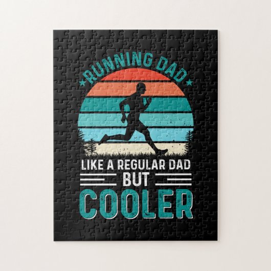 Puzzle Courir papa (Vertical)