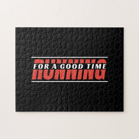 Puzzle Courir pour un bon moment - esprit coureur (Horizontal)