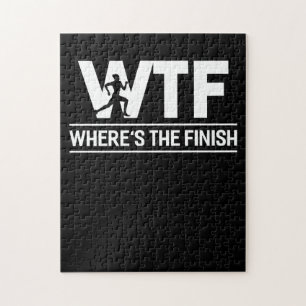 Puzzle Courir WTF Où est la blague finale du coureur