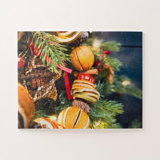 Puzzle Couronne de Noël (Horizontal)