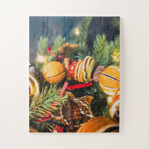 Puzzle Couronne de Noël