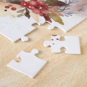 Puzzle Couronne de Noël festive du Labrador (Côté)