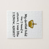 PUZZLE COURONNE DENTISTE (Horizontal)