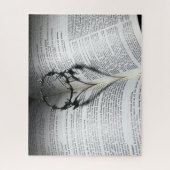 Puzzle Couronne des épines coeur et bible (Vertical)