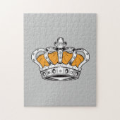 Puzzle Couronne - Jaune (Vertical)