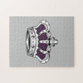 Puzzle Couronne - pourpre (Horizontal)