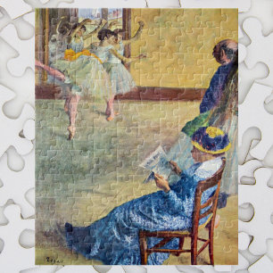 Puzzle Cours de danse, le foyer de danse par Edgar Degas