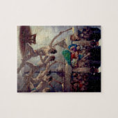 Puzzle Course à la flamme, Jeux olympiques grecs par N. C (Horizontal)