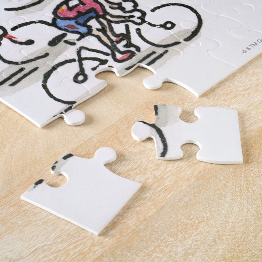 Puzzle Course à vélo (Côté)