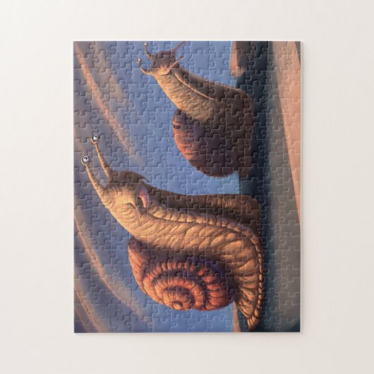 Puzzle Course aux escargots (Vertical)