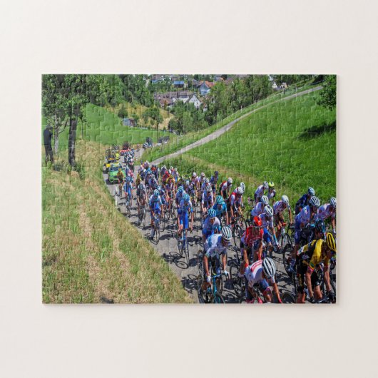 Puzzle course cycliste (Horizontal)