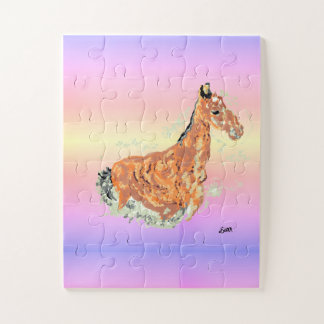 Puzzle : Course dans le ciel