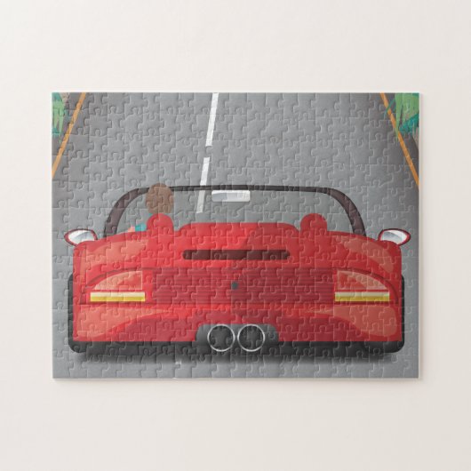 Puzzle Course d'arcade rétro des années 80 (Horizontal)