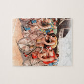 Puzzle Course de bicyclette (Horizontal)