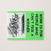 Puzzle course de chevaux de pur sang (Horizontal)