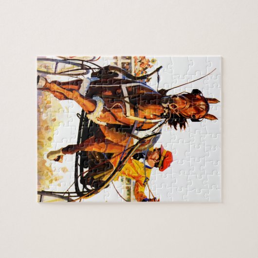 Puzzle Course de harnais (Horizontal)