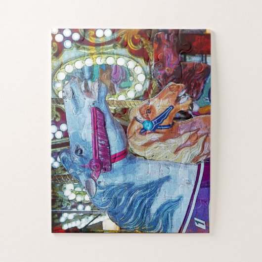 Puzzle Course du cheval Carousel (Vertical)